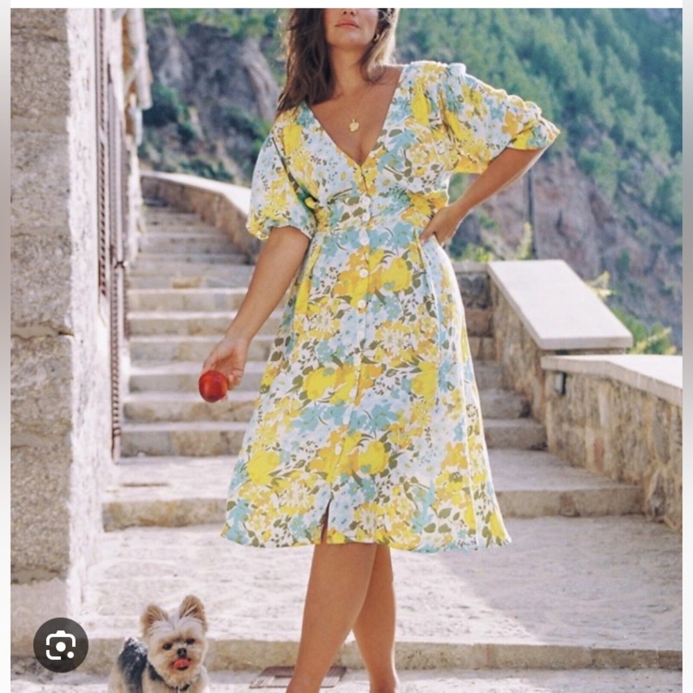 Faithfull The Brand -Floral Rafa Annina Midi Dress